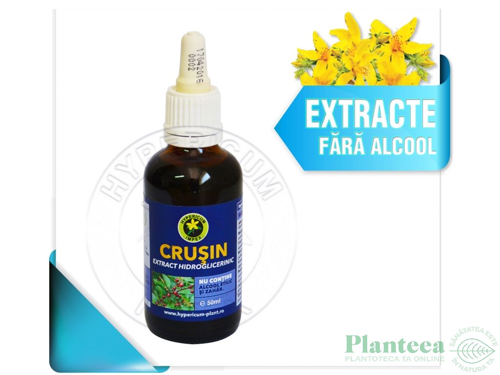 Extract hidrogliceric crusin 50ml - HYPERICUM PLANT