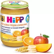 Terci fructe gustoase cereale integrale bebe +6luni 190g - HIPP ORGANIC
