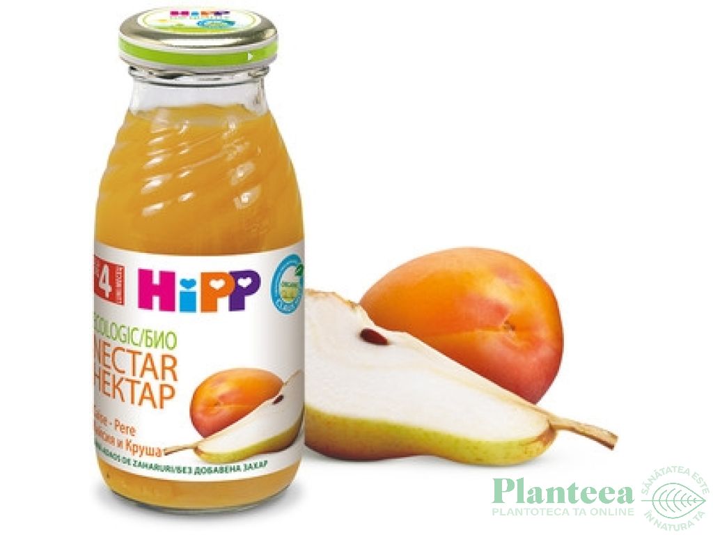 Nectar caise pere bebe +4luni 200ml - HIPP ORGANIC