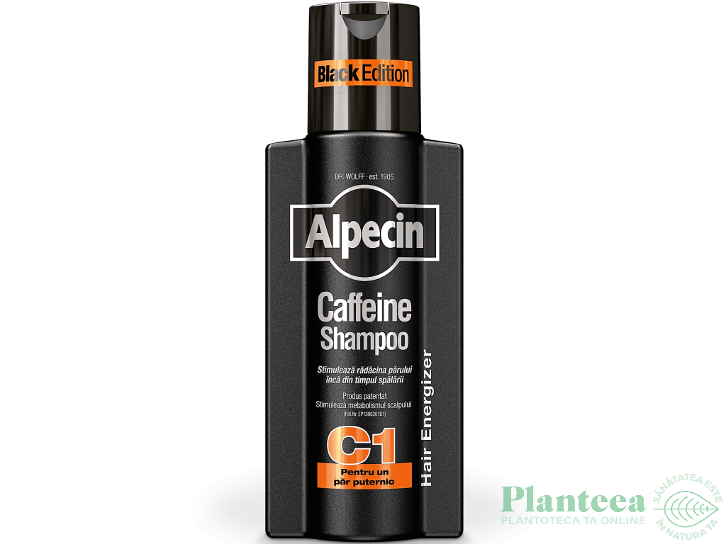Sampon cofeina Alpecin C1 Black Edition 250ml - DR WOLFF