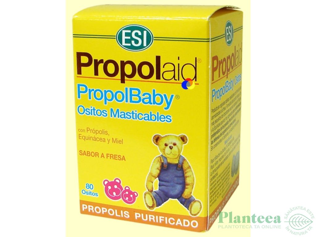 Ursuleti masticabili Propol Baby 80cp - ESI SPA