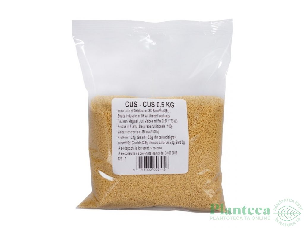 Cuscus grau 500g - SANOVITA