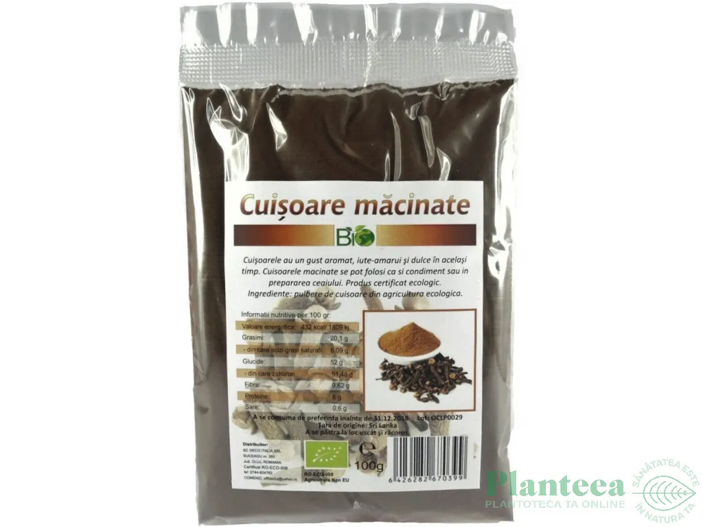 Condiment cuisoare macinate eco 100g - DECO ITALIA