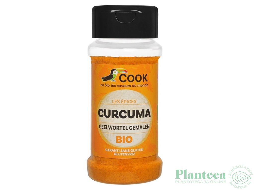 Condiment turmeric macinat bio 35g - COOK