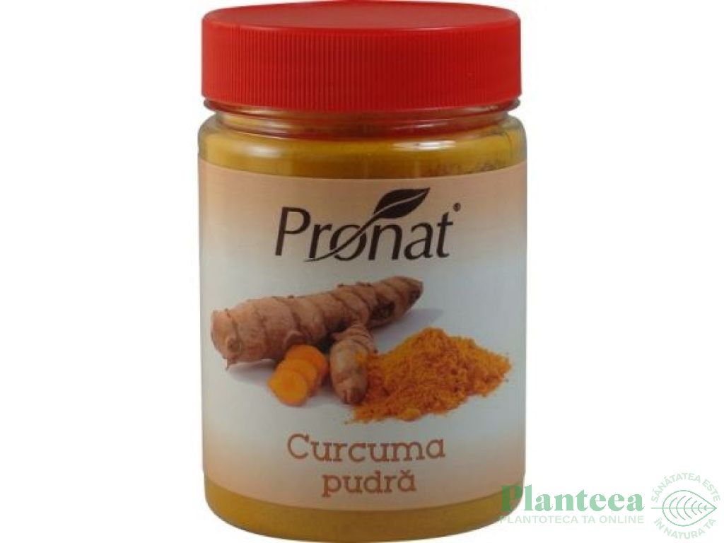 Condiment turmeric macinat natur 150g - PRONAT