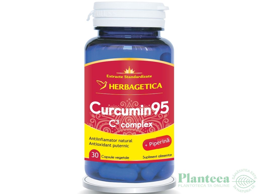 Curcumin+ 95 C3 complex 30cps - HERBAGETICA