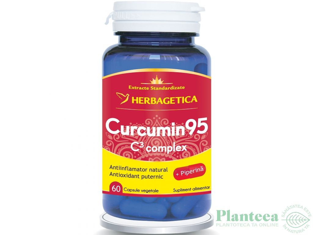 Curcumin+ 95 C3 complex 60cps - HERBAGETICA