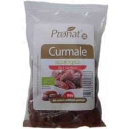 Curmale uscate fara samburi eco 100g - PRONAT