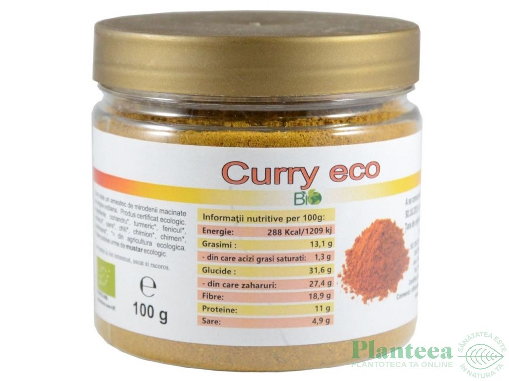 Condimente curry eco 100g - DECO ITALIA