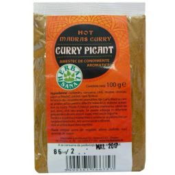 Condimente curry picant 100g - HERBAL SANA