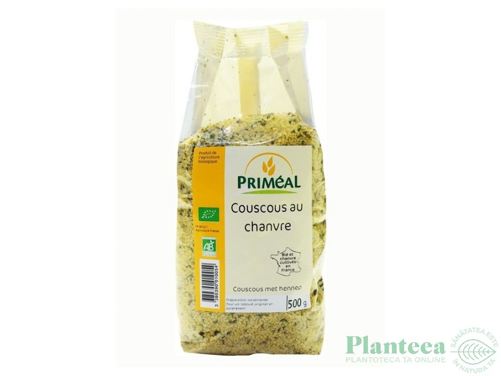 Cuscus grau cu seminte canepa eco 500g - PRIMEAL