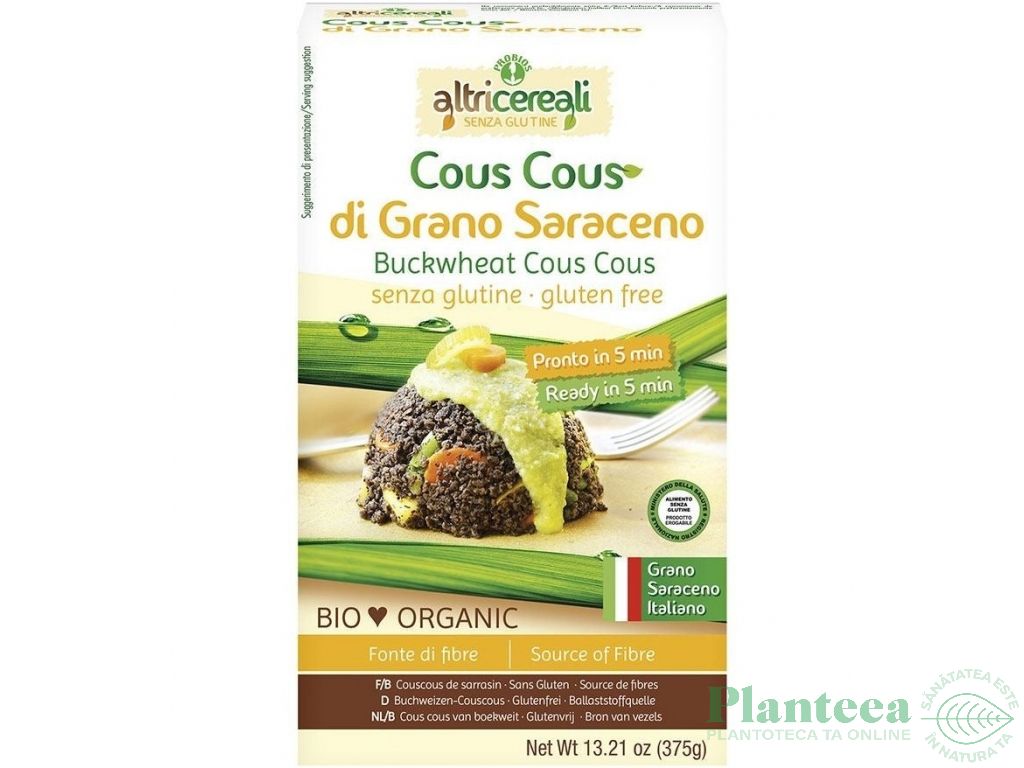 Cuscus hrisca eco 375g - PROBIOS