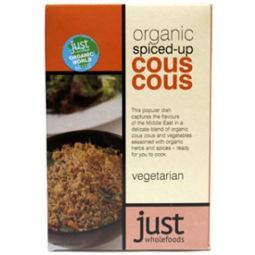 Cuscus grau cu condimente eco 125g - JUST WHOLEFOODS