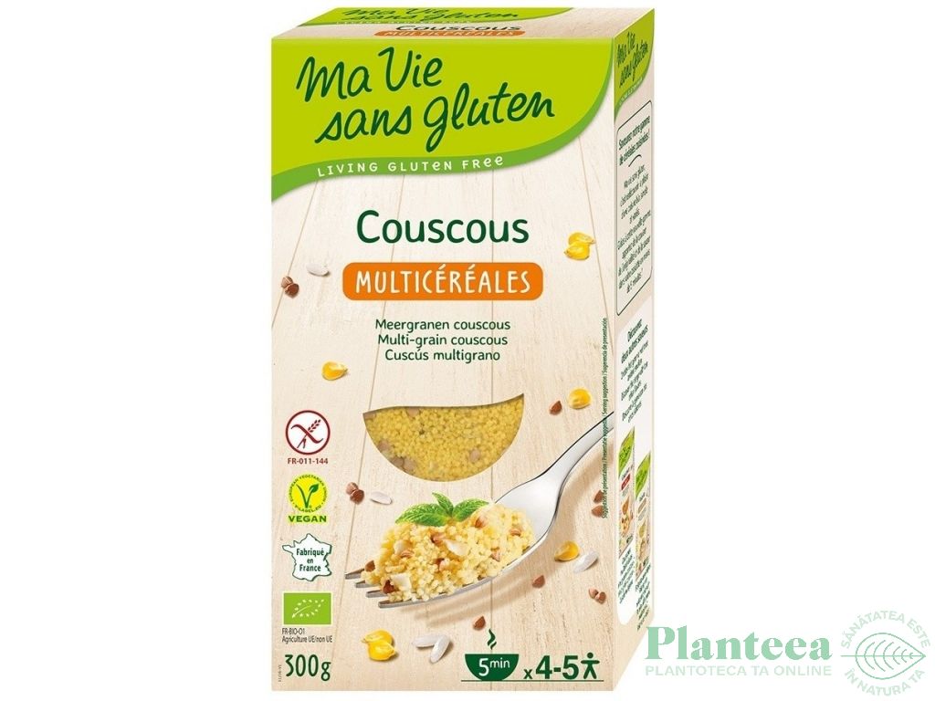 Cuscus multicereale fara gluten eco 300g - MA VIE SANS GLUTEN