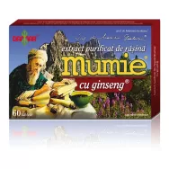 Mumie extract purificat rasina ginseng 60cp - DAMAR
