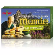 Mumie extract purificat rasina propolis 30cp - DAMAR