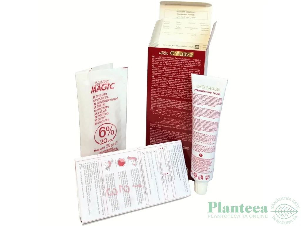 Vopsea par nr310 castaniu deschis 90g - MISS MAGIC CREATIVE