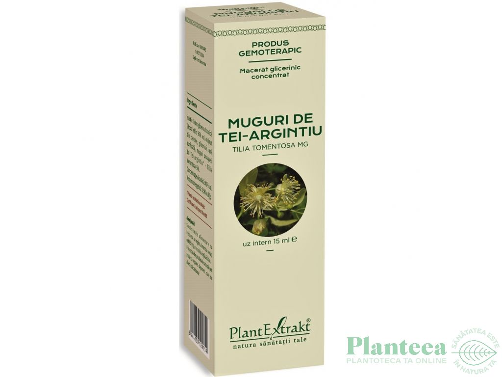 Gemoderivat concentrat tei argintiu muguri 15ml - PLANTEXTRAKT