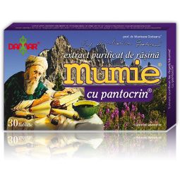 Mumie extract purificat rasina pantocrin 30cp - DAMAR