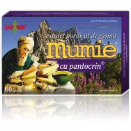 Mumie extract purificat rasina pantocrin 60cp - DAMAR