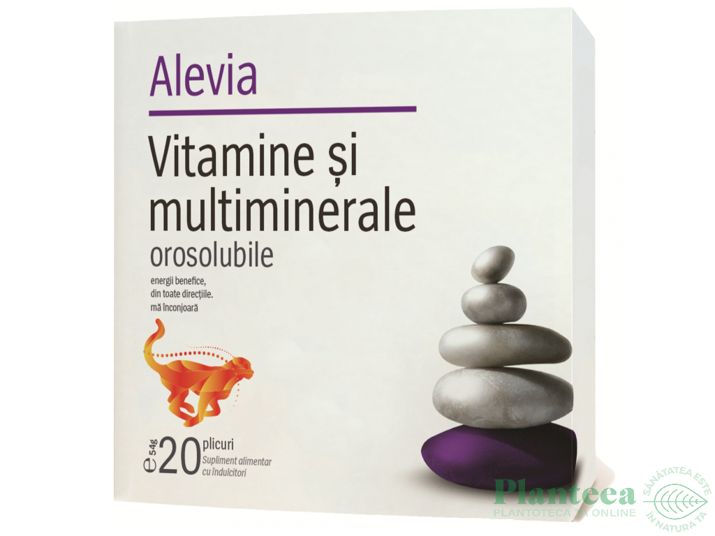Vitamine multiminerale adulti orosolubile 20pl - ALEVIA