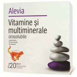 Vitamine multiminerale adulti orosolubile 20pl - ALEVIA