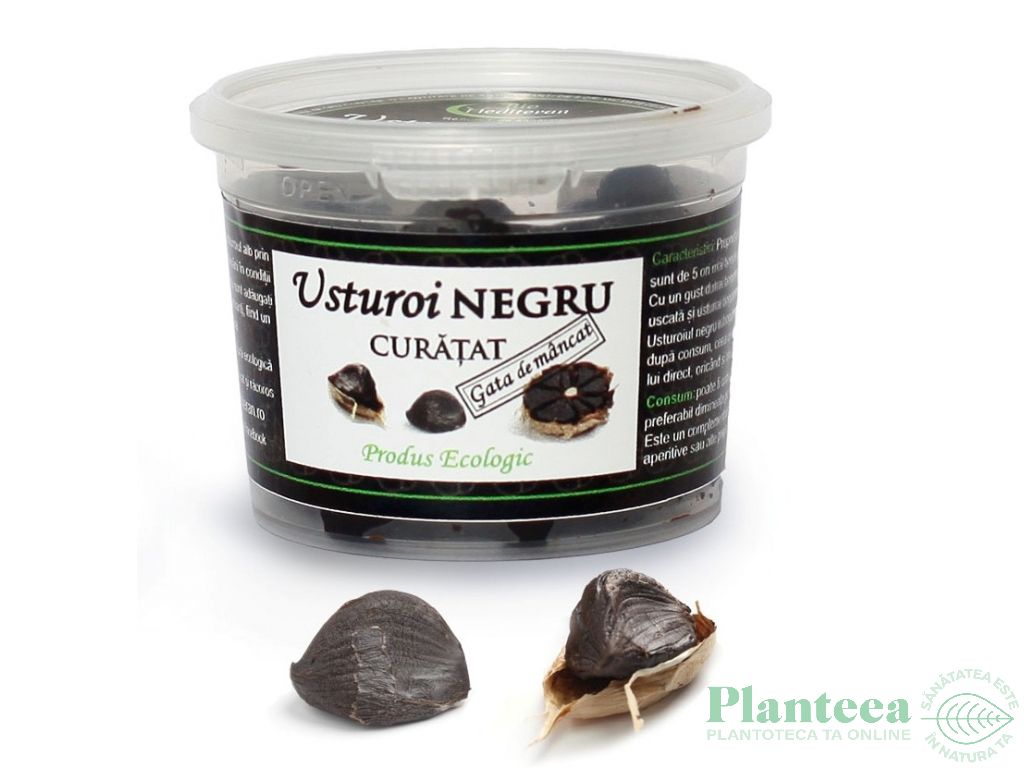 Usturoi negru curatat 60g - LA ABUELA CARMEN