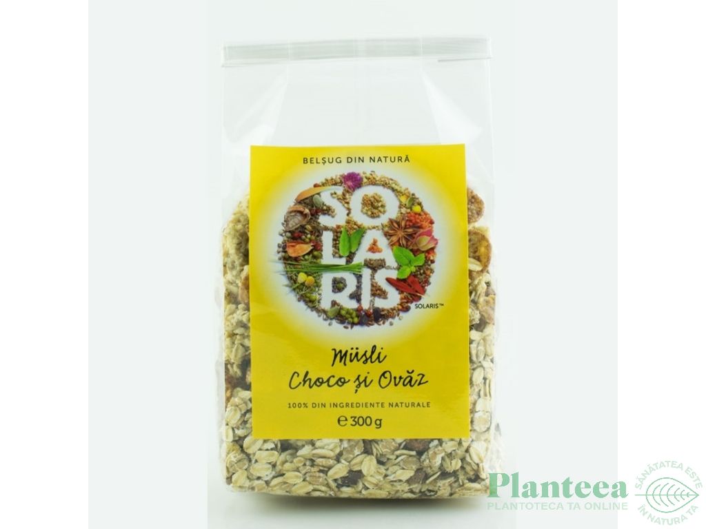 Musli ciocolata ovaz 300g - SOLARIS