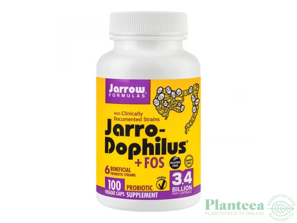 Jarro Dophilus+FOS 100cps - JARROW FORMULAS