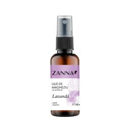 Ulei magneziu cu ulei esential lavanda 50ml - ZANNA