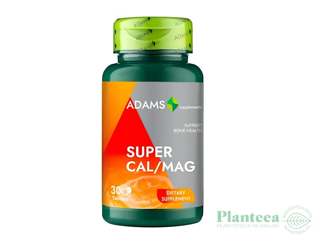 Super Cal/Mag 30cp - ADAMS SUPPLEMENTS