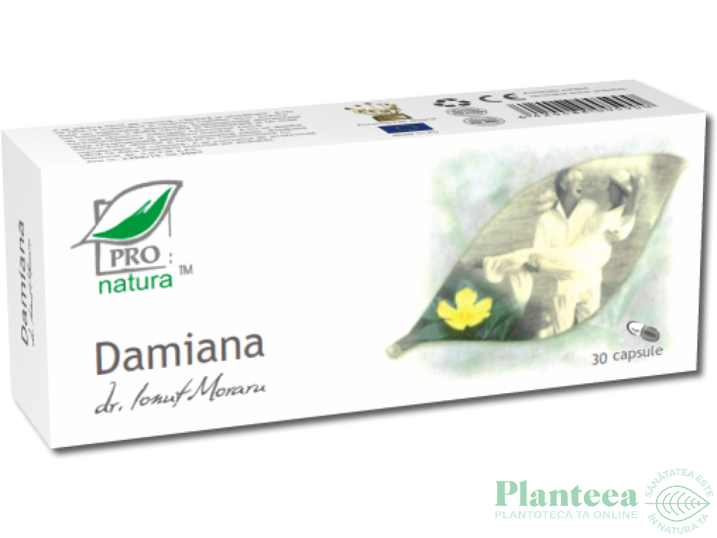 Damiana 30cps - MEDICA