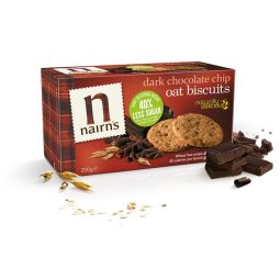 Biscuiti ovaz pepite ciocolata neagra 200g - NAIRN`S