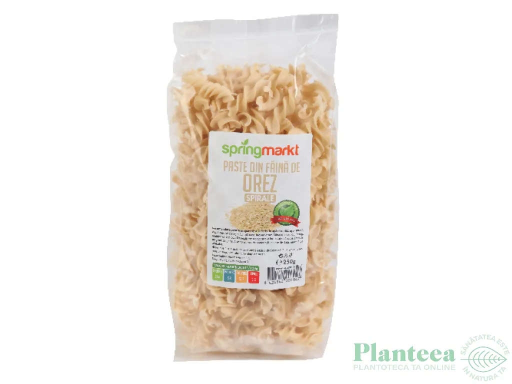 Paste spirale orez 250g - SPRINGMARKT