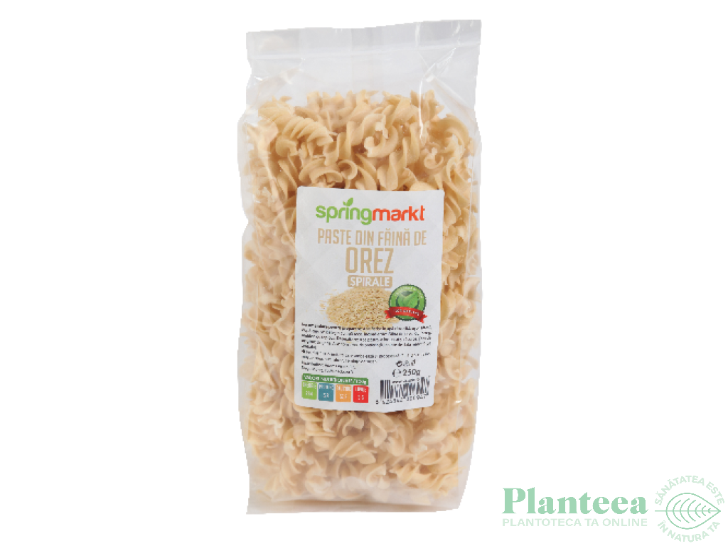 Paste spirale orez 250g - SPRINGMARKT