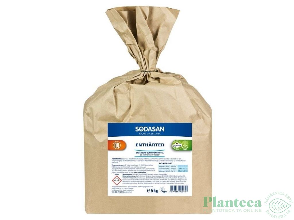 Dedurizant apa masina spalat 5kg - SODASAN