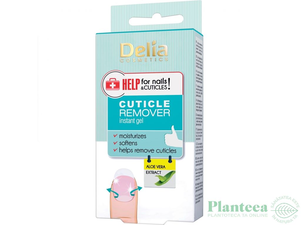 Gel instant curatare cuticule Help 11ml - DELIA