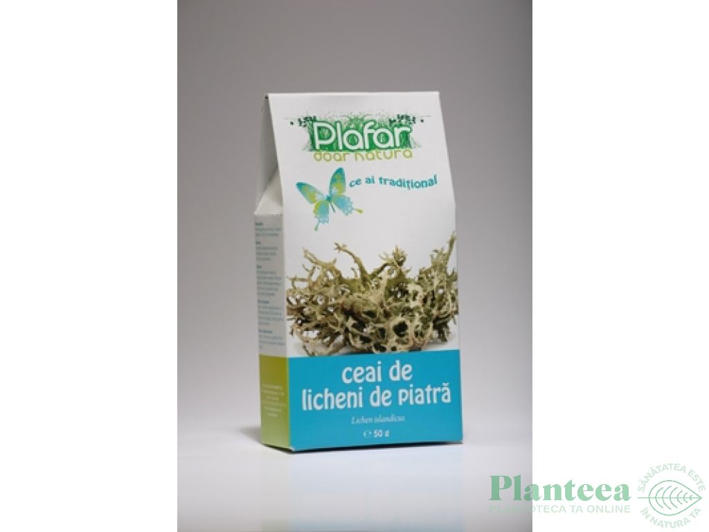 Ceai licheni piatra 50g - PLAFAR