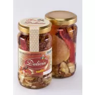 Miere salcam cu fructe uscate nuci Deliciu 250g - JAJIN