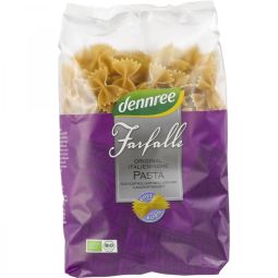 Paste farfale grau integral eco 500g - DENNREE