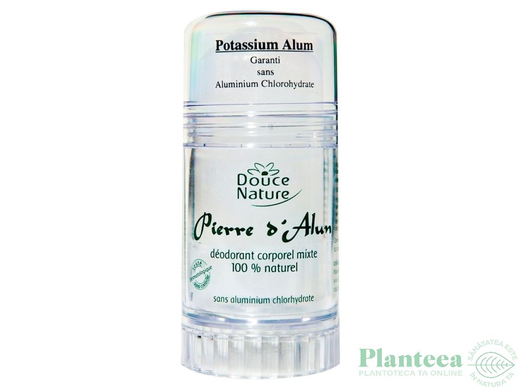 Deodorant stick piatra alaun 120g - DOUCE NATURE