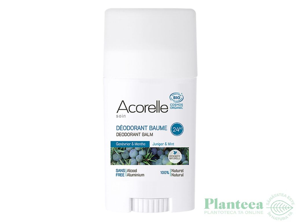 Deodorant stick eficacitate maxima ienupar menta 40g - ACORELLE