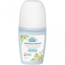 Antiperspirant roll on flori tei salcam 50ml - ZELENAYA APTEKA