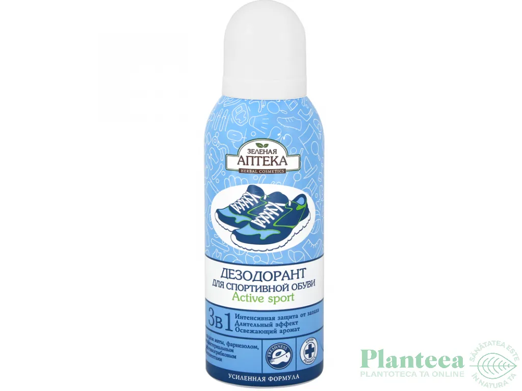 Deodorant spray incaltaminte sport 150ml - ZELENAYA APTEKA
