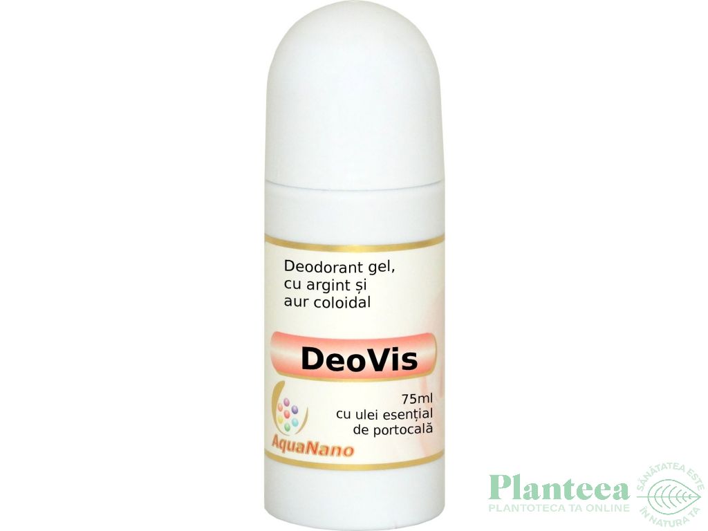 Deodorant roll on gel portocala DeoVis 75ml - AQUA NANO
