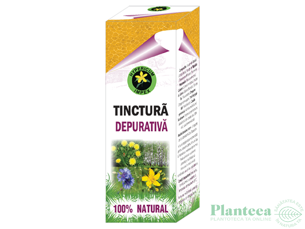 Tinctura depurativa 50ml - HYPERICUM PLANT