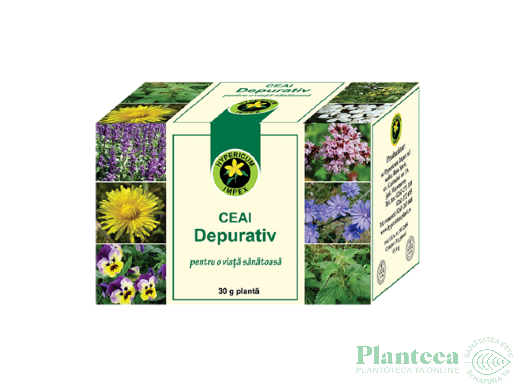 Ceai depurativ 30g - HYPERICUM PLANT