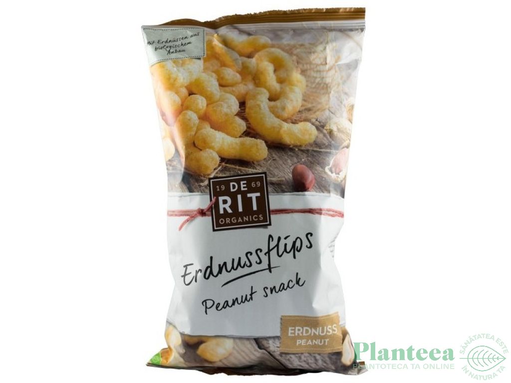 Pufuleti porumb arahide eco 125g - DE RIT