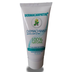 Crema demachiant ochi ten 75ml - DERMACARPATIN