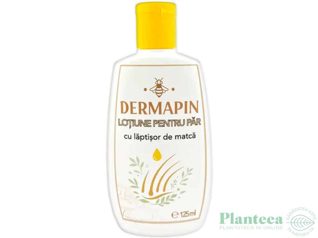 Lotiune par contra caderii laptisor matca Dermapin 100ml - COMPLEX APICOL